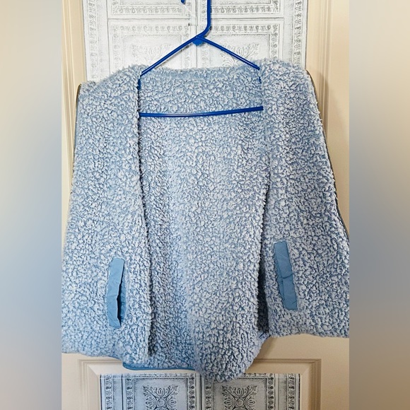 💙SkyBlueVest🦋Sz-(M) LoveTree Reversible Vest w/4 Pockets Both Sides-Runs Small⚠️ - Picture 9 of 16